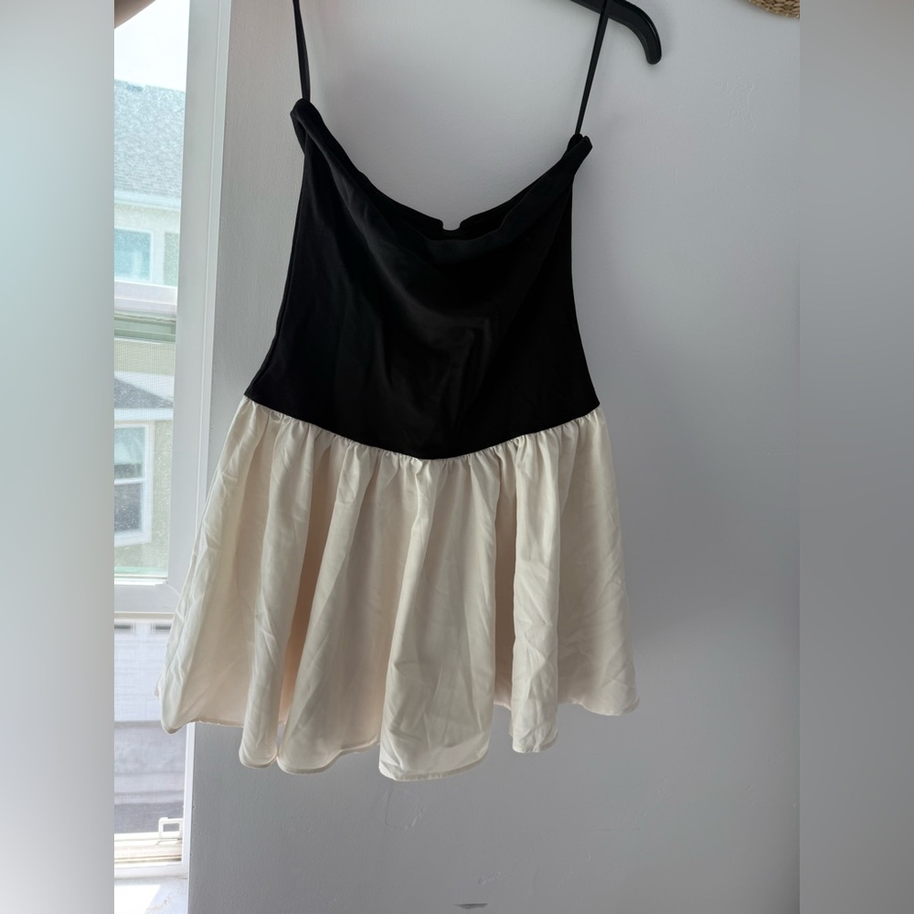 Strapless dress